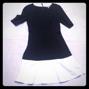 Banana Republic Black and White Dress